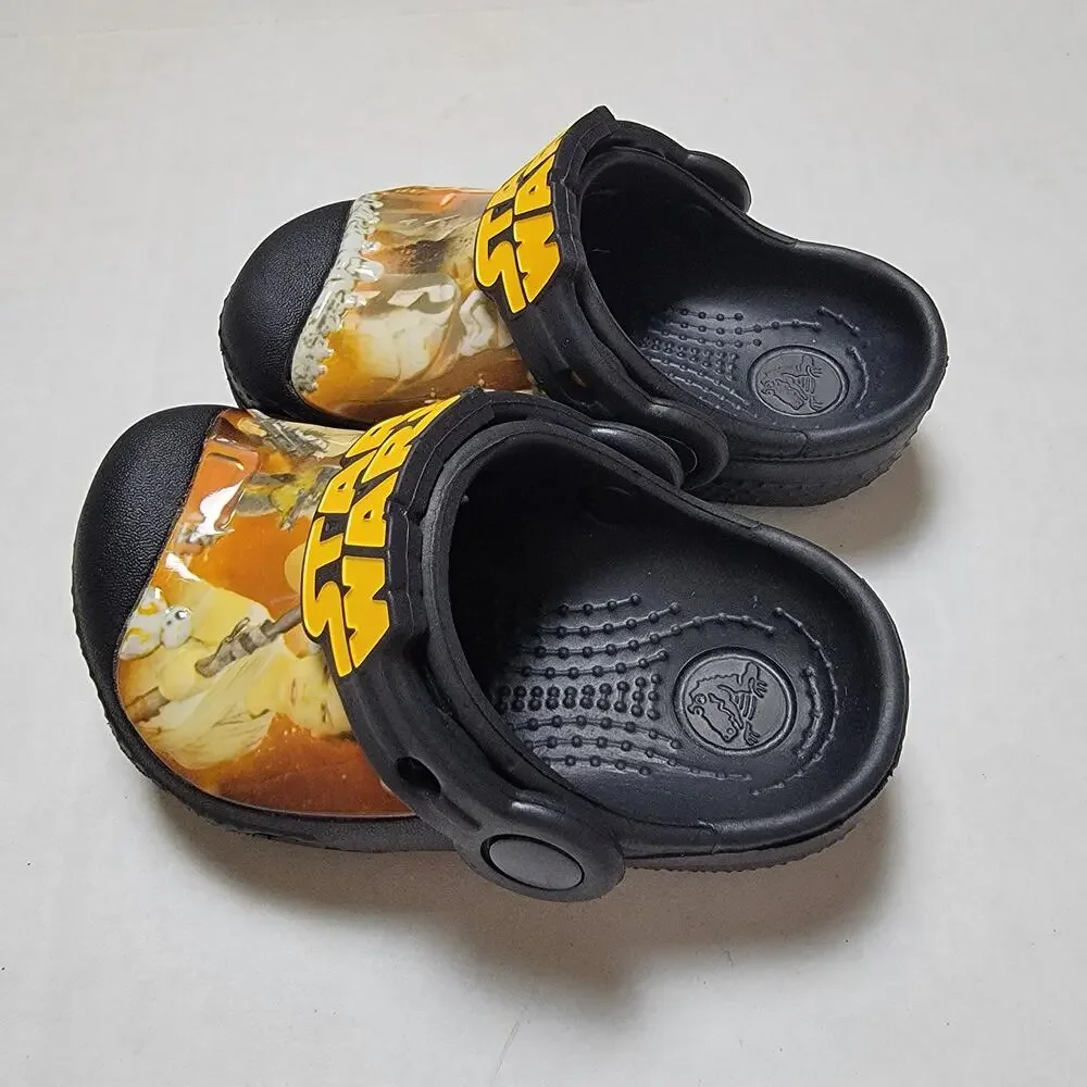 Kid's Crocs Star Wars Slip On Shoes SZ 4